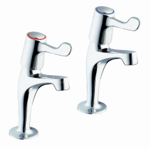 Venue Lever Pillar Taps (351907)(Deva)