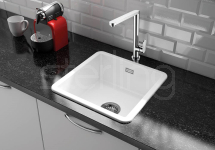 Metro Medium Bowl 460x460 White