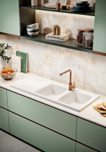 SONNET 2 BOWL + DRAINER WHITE