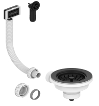 Matt Black 90mm BSW & Overflow