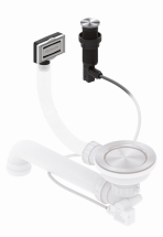 Easy Pop up Waste S/Steel 90mm