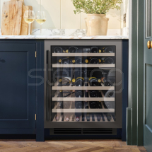 Sense Under Counter Wine Cabinet Gun Metal 595mm