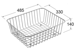 S/Steel Basket to suit Subway 60S, 60XL