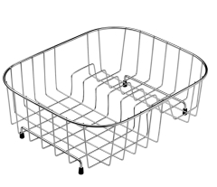 S/Steel Basket with Plate rack