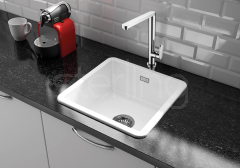 Metro Medium Bowl 460x460 White