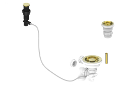 Presto 1.5b Waste Artisan Brass