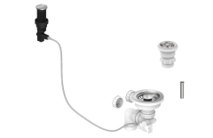 Presto 1.5b Waste Chrome